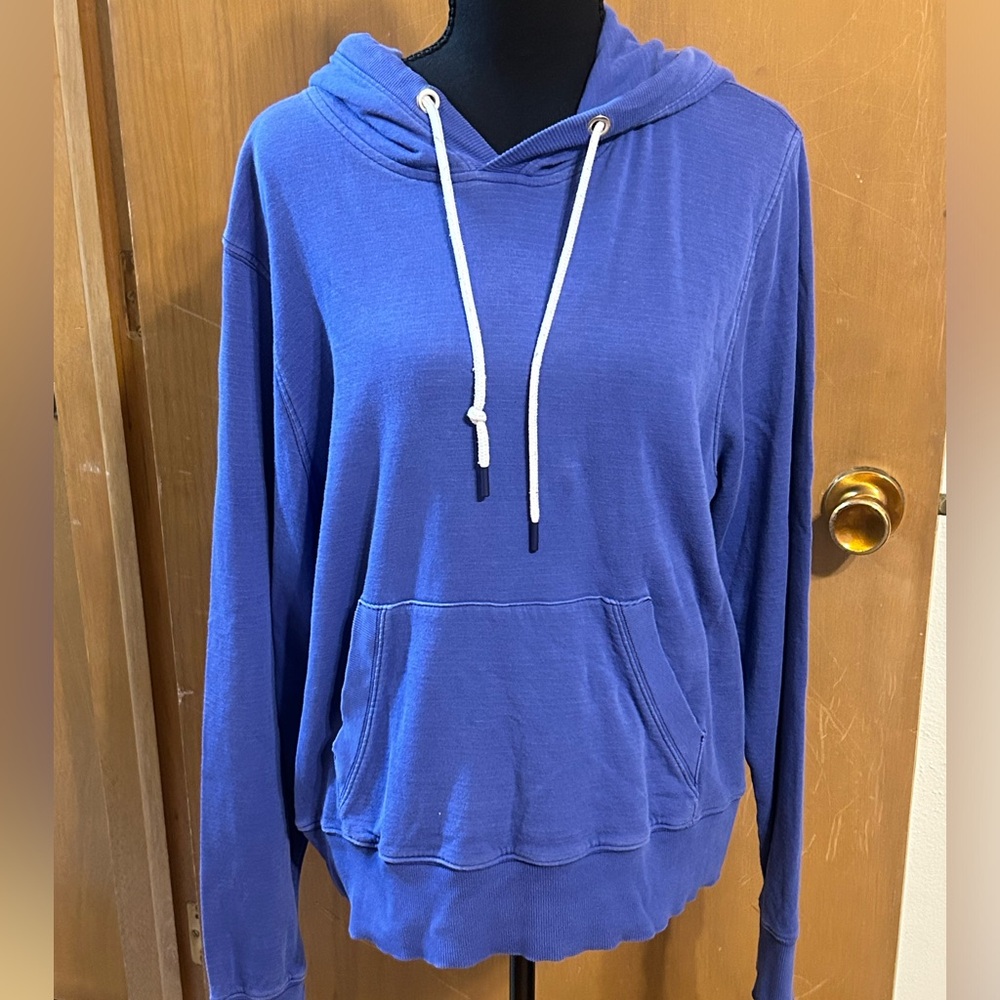 Athleta Purple Pullover‎ Hooded Hoodie Sweatshirt Size Large